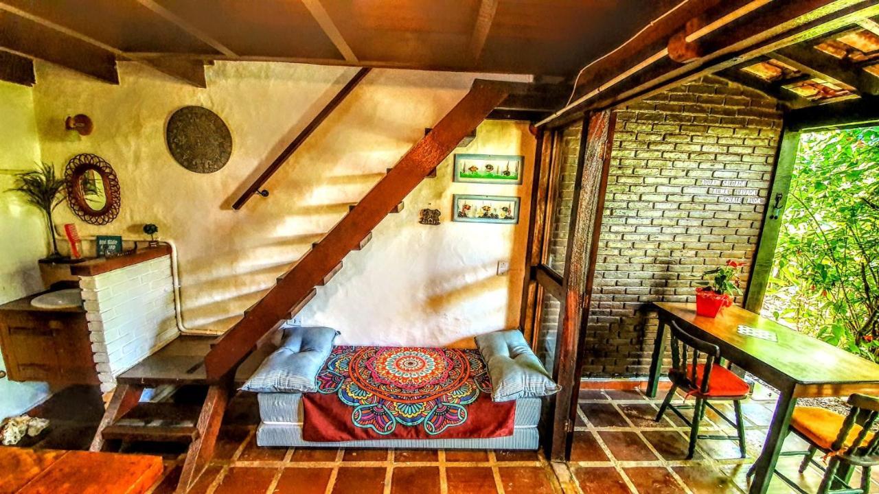 Chale Rustico E Charmoso Na Praia Para Casal! Apartment Убатуба Екстериор снимка